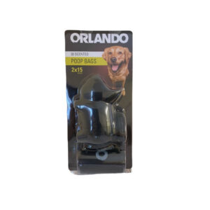 2 Poo Bag Rolls with Dispenser